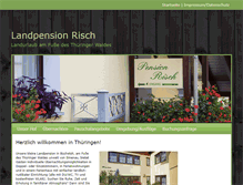 Tablet Screenshot of pension-risch.de